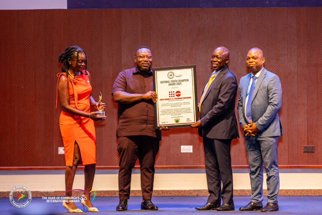 UNFPA Ghana recognised with Head of State...