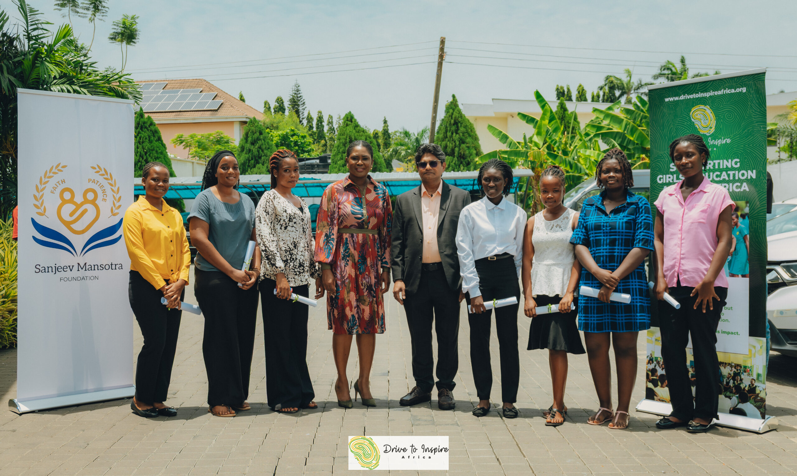 Drive to Inspire-Africa, Sanjeev Mansotra Foundation launch scholarship scheme for young women - MyJoyOnline