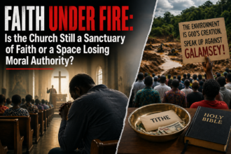 Faith under fire : Is the church still a sanctuary of faith or a space losing moral authority?