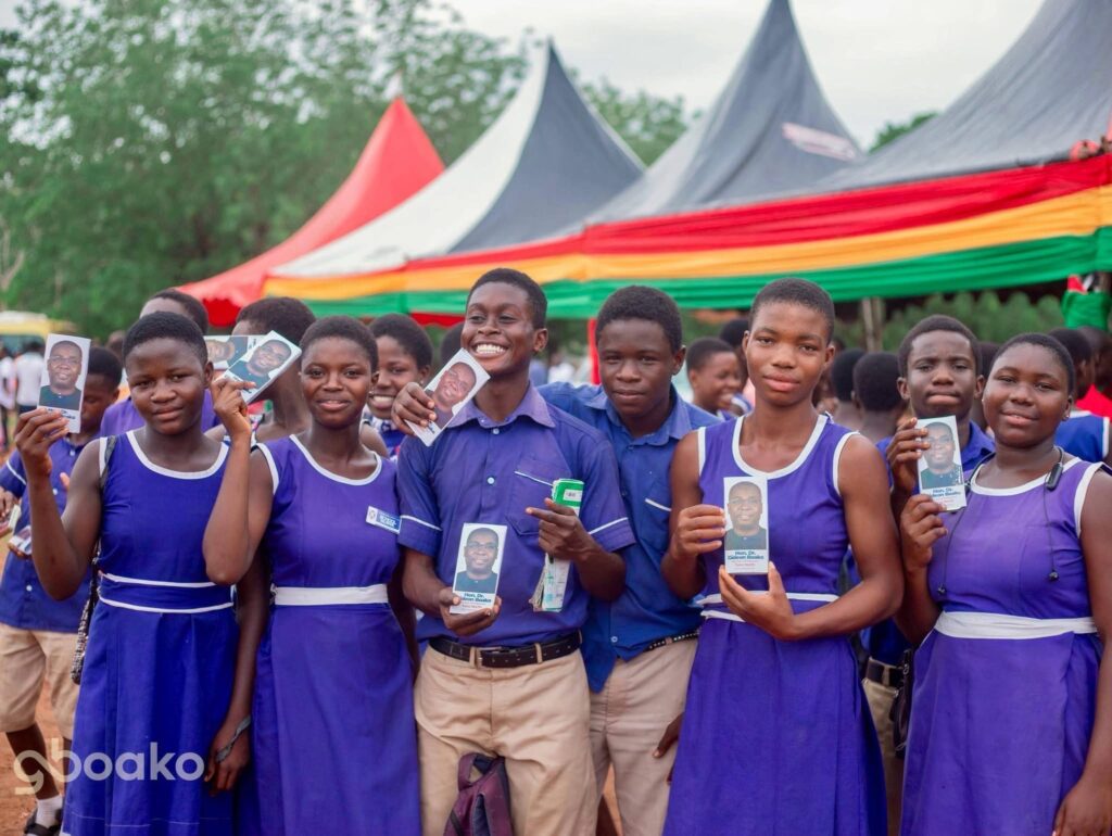 Gideon Boako launches Career Guidance Programme, distributes mathematical sets to BECE candidates in Tano North