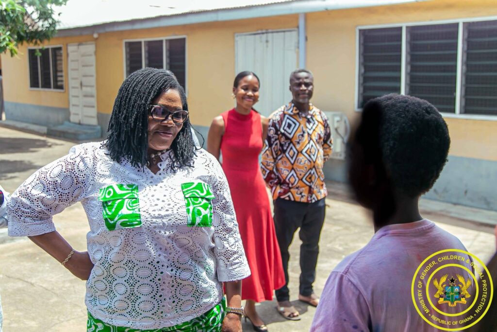 Gender Minister follows up on Bulemi case with visit to Accra Psychiatric Hospital