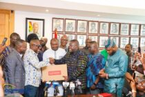 GIFEC supports national rollout of One Million Coders Programme with laptop presentation