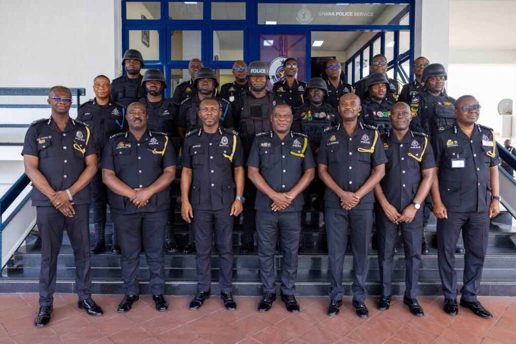 IGP promotes 7 officers for role in Tema...