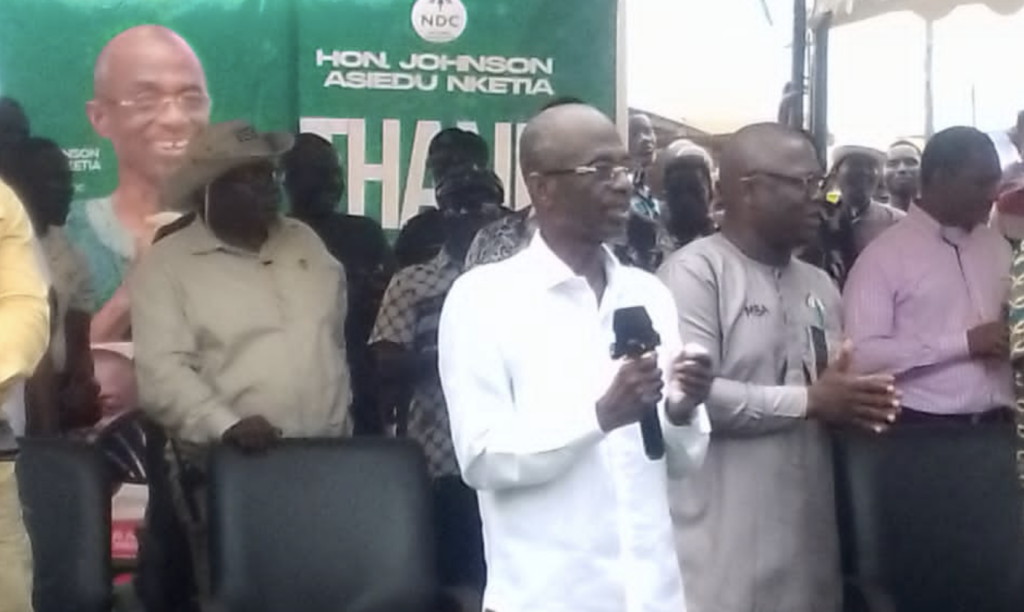 Gov’t committed to completing all ongoing projects – Asiedu Nketia