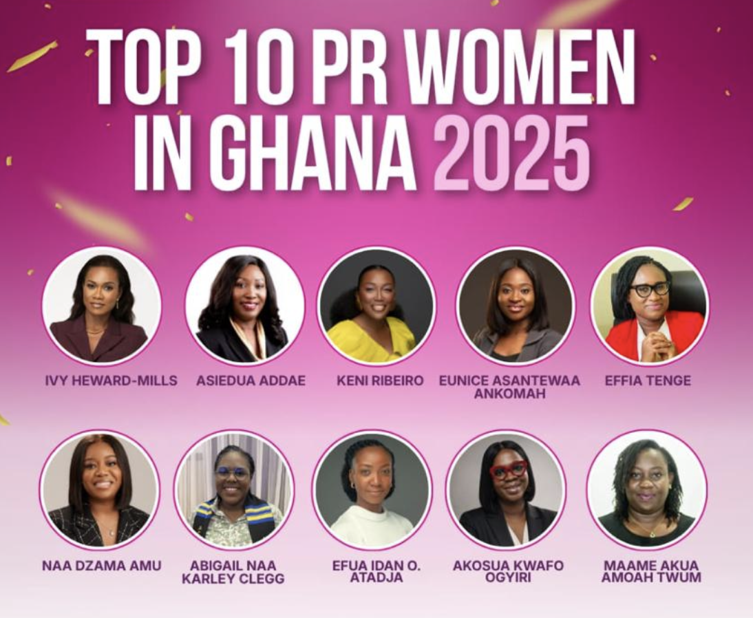 Women in PR Ghana unveils Top 10 PR Women for 2025 