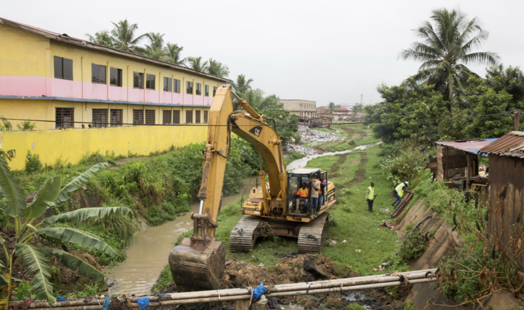 EKMA begins dredging major storm drains...