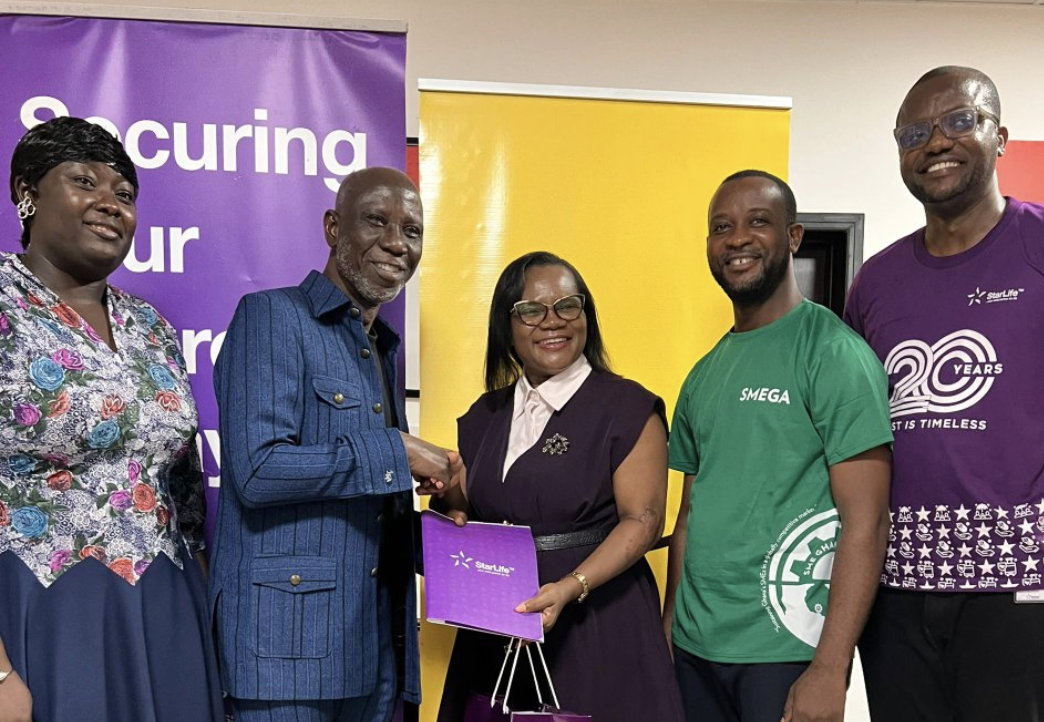 StarLife Assurance provides GH¢100K insurance cover for SMEGA 2025 Award winners
