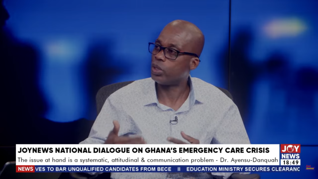 Ghana's emergency care crisis: Dr. Asiedu Sarpong calls for preventative approach to healthcare reform
