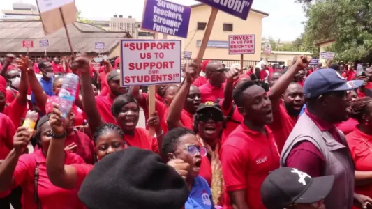 Unpaid teachers threaten massive protests on Wednesday, April 15