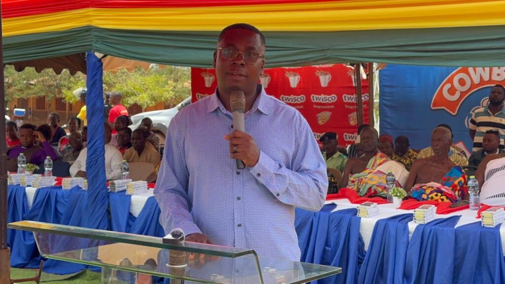 Dr Gideon Boako empowers 2,200 Tano North SHS candidates, pledges full boarding kits