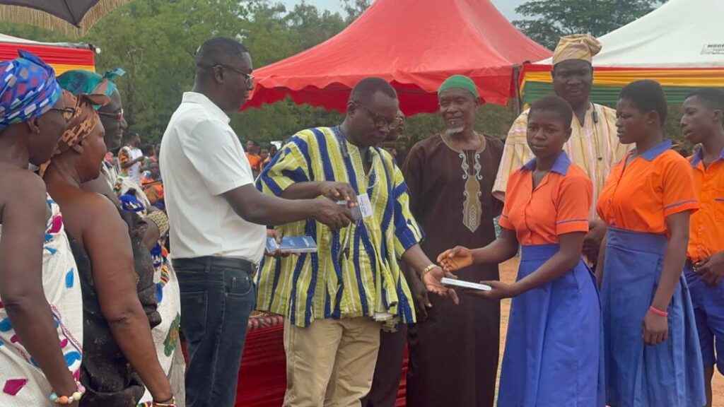 Dr Gideon Boako empowers 2,200 Tano North SHS candidates, pledges full boarding kits