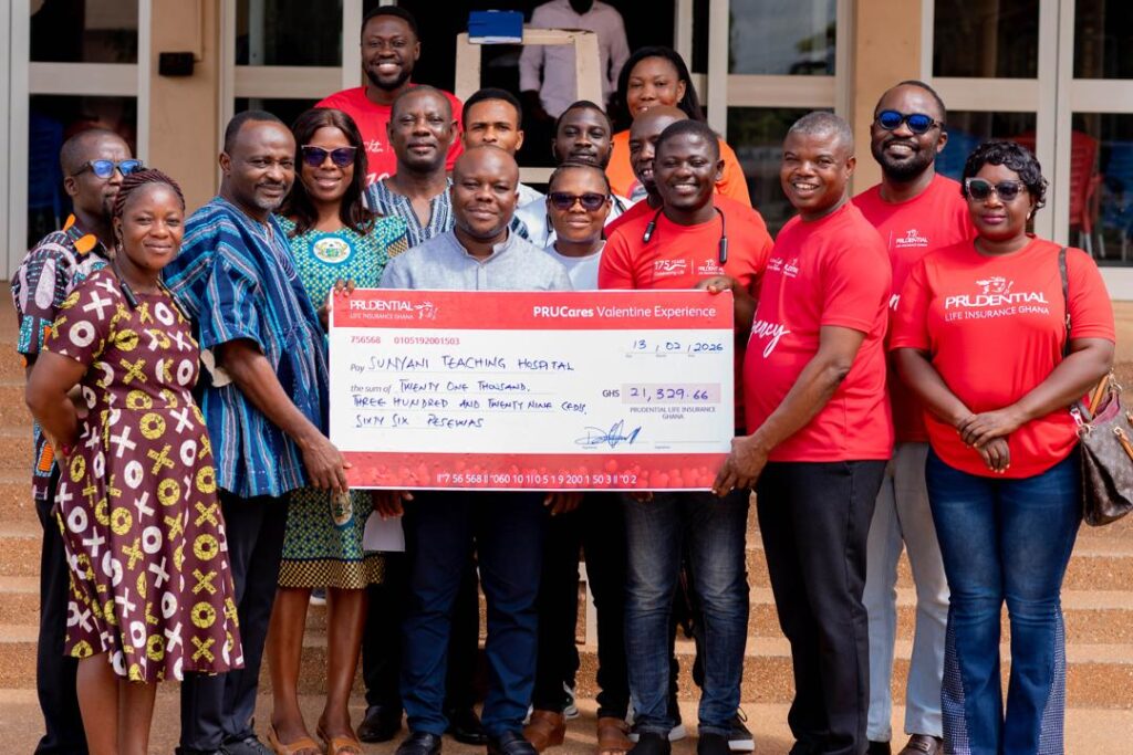 Prudential Life settles GH¢100,000 medical bills under its PRUCares Valentine Experience Initiative