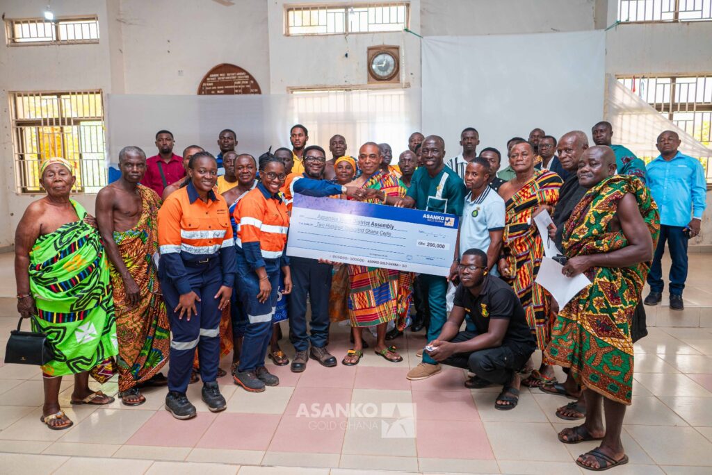 Asanko Gold supports road rehabilitation to ease transport challenges in Amansie West