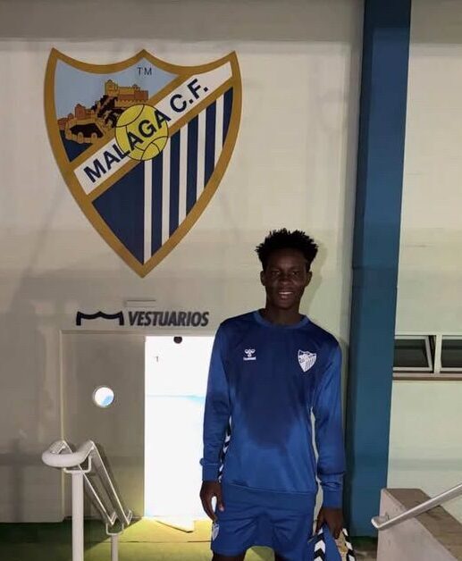 Teen defender Eric Mensah undergoes trial at Malaga CF after standout ROC Cup display