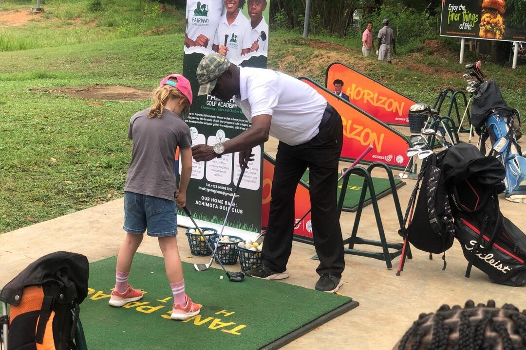 Free golf training empowers underprivileged girls in Accra