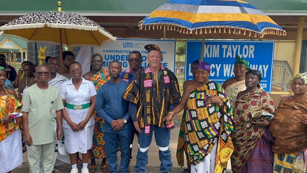 UMA improves healthcare access in Asutifi North with GH₵700k ‘Kim Taylor Legacy’ Walkway