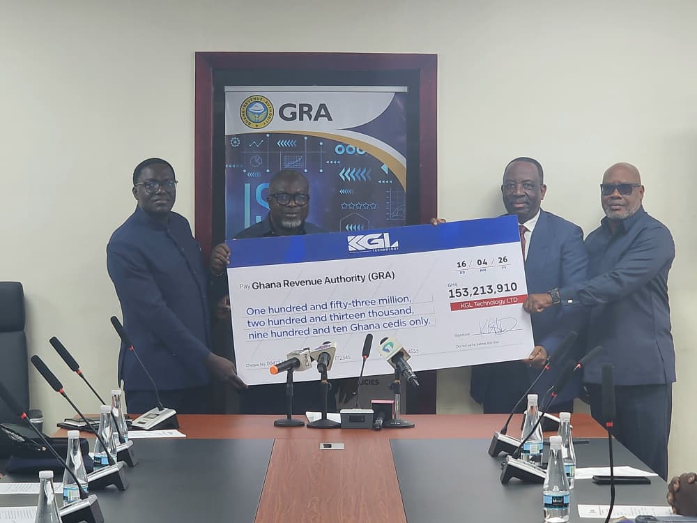 KGL pays over GH₵153m in taxes to GRA