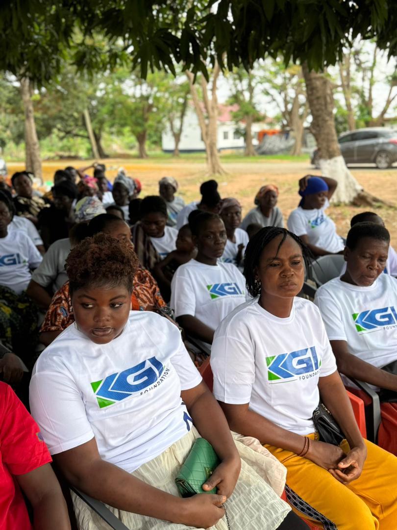 KGL Foundation screens over 500 people free, donates blood to support Oti Regional hospital