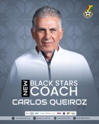 Black Stars Coach Carlos Queiroz to meet media in Accra on thursday