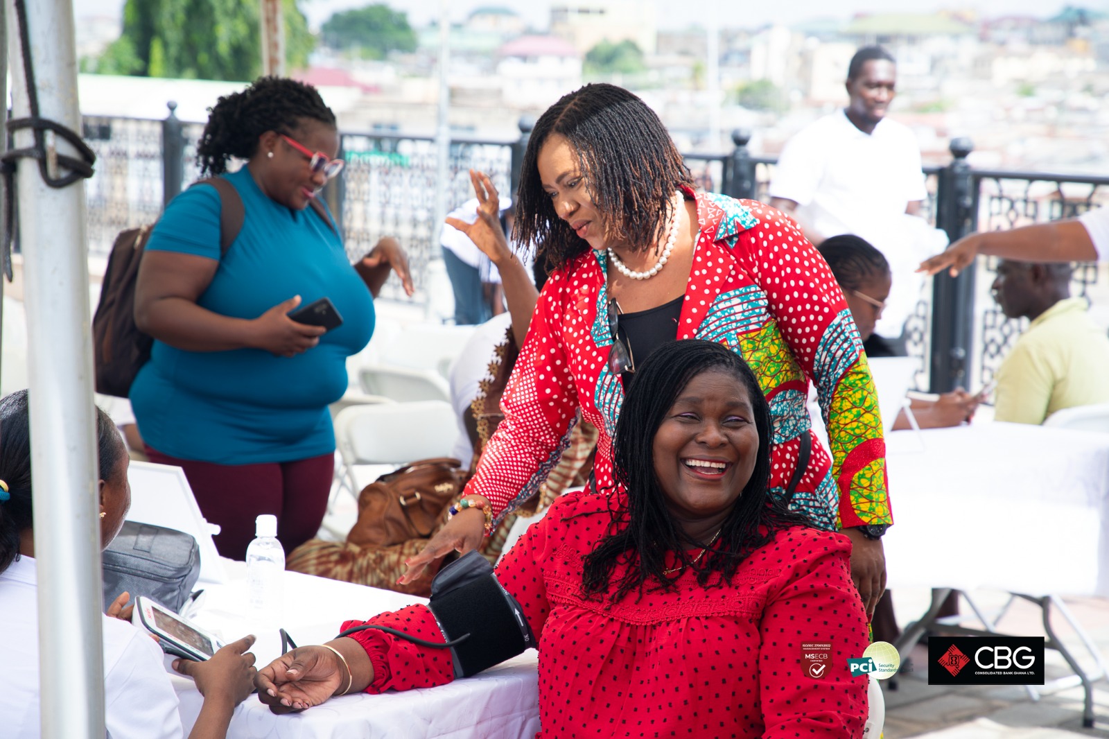 CBG organises free health screening for residents in Kanda community