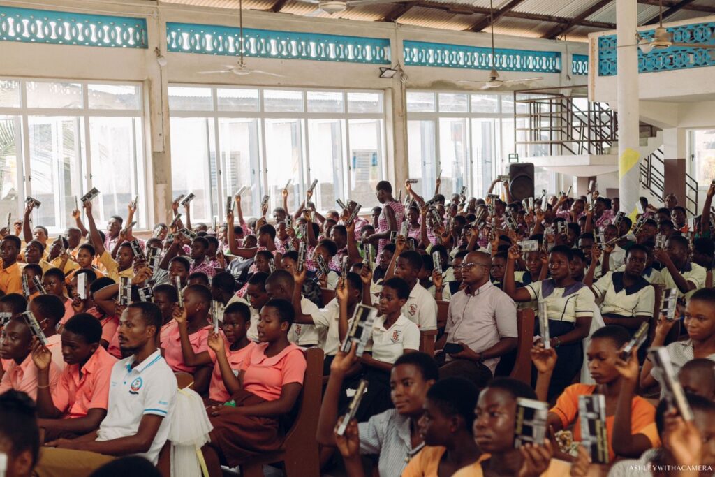 EDD Care Foundation helps BECE students in Anloga Municipality with mentoring and exam materials