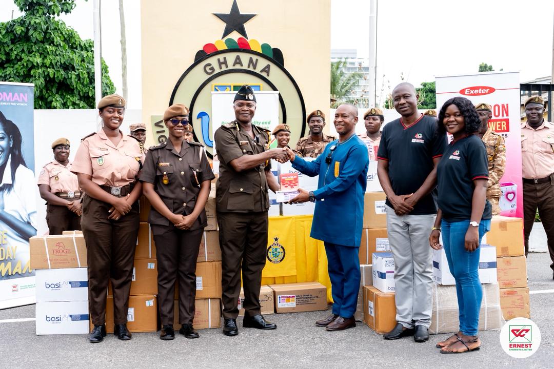 Ernest Chemists supports Ghana Prisons Service as medicine shortage deepens healthcare crisis