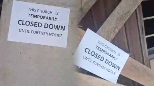Armed police shut down Assemblies of God Church amid leadership dispute