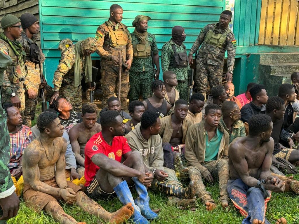 24 suspects arrested in dawn anti-galamsey ...