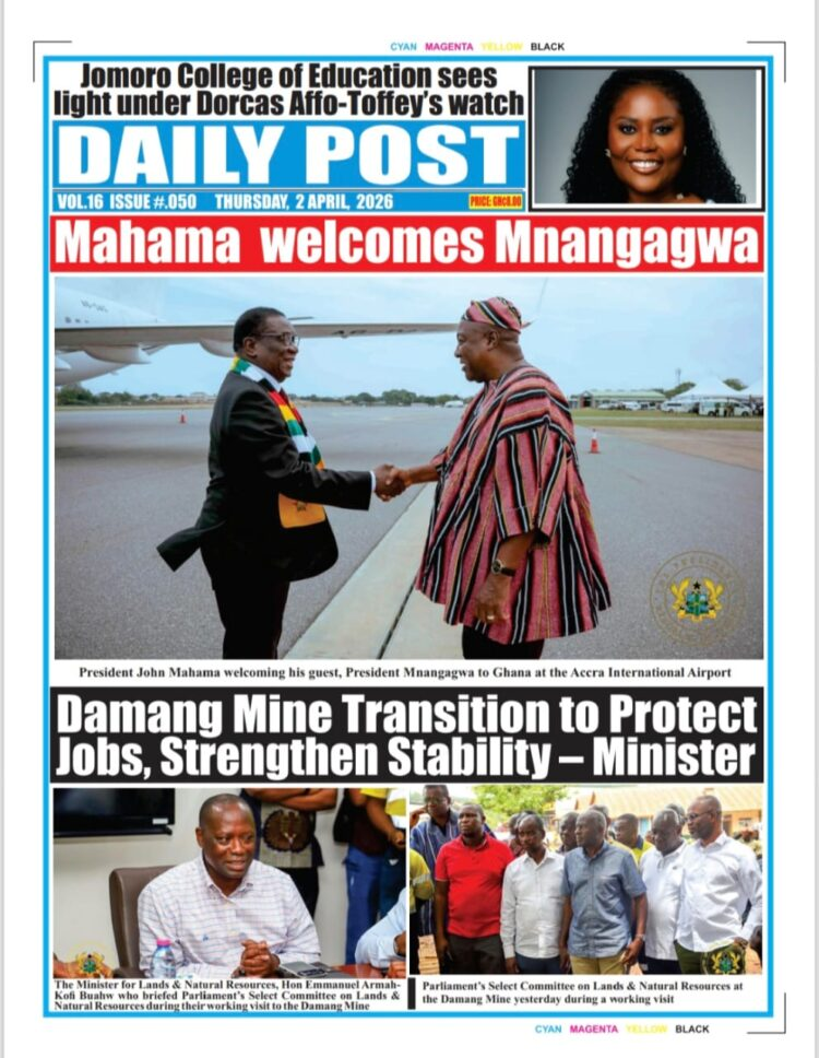 Today's Front pages: Thursday, April 2, 2026