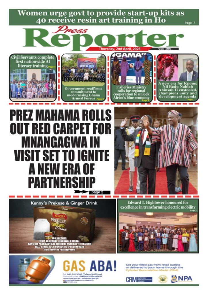 Today's Front pages: Thursday, April 2, 2026