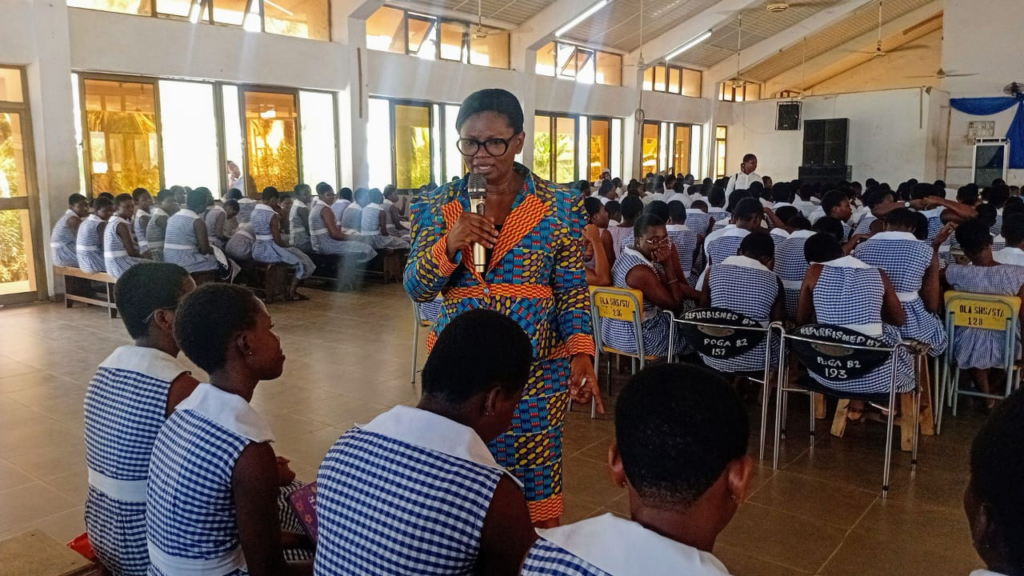 Ola SHS urges girls to pursue science and improve time management