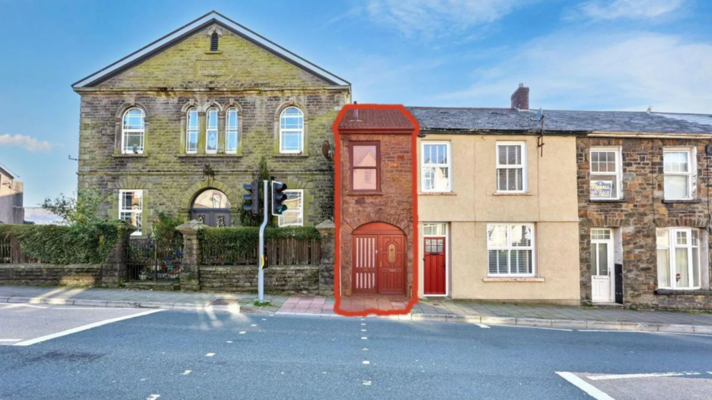 Super-slim Welsh house sells for just...