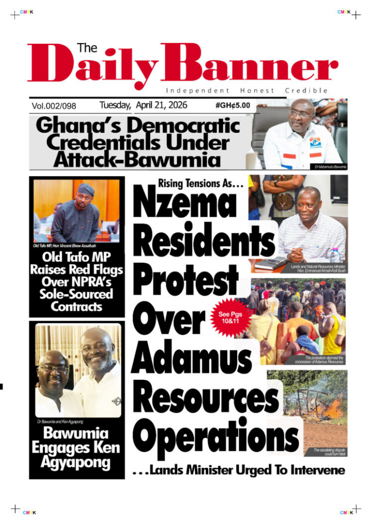 Today's Front pages: Tuesday, April 21, 2026