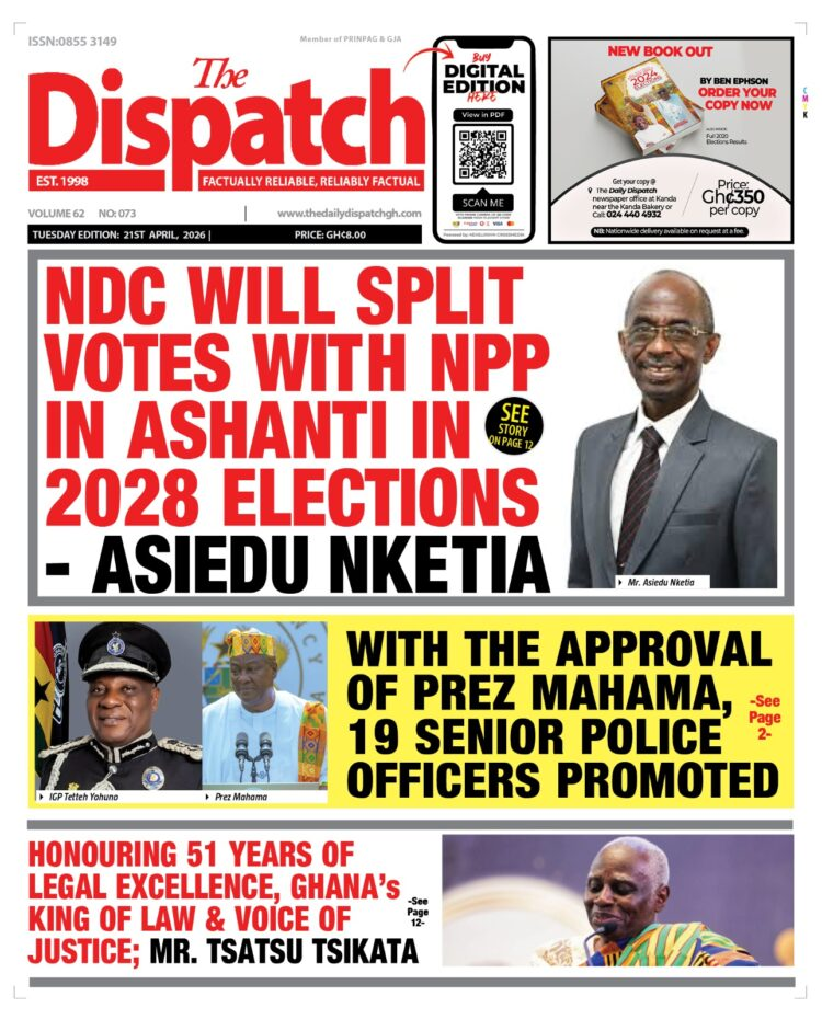 Today's Front pages: Tuesday, April 21, 2026