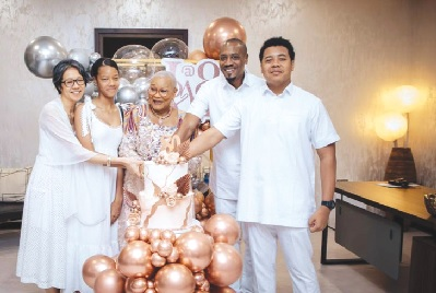 80 Years young! Joyce Aryee, icon of...