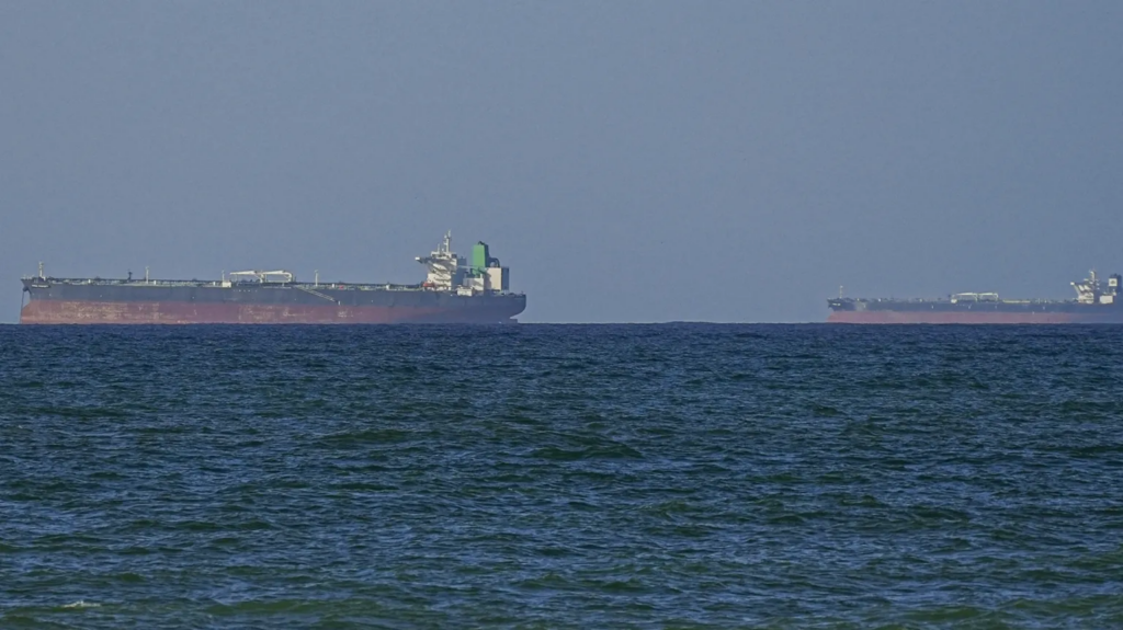 Three cargo ships attacked in Strait of...