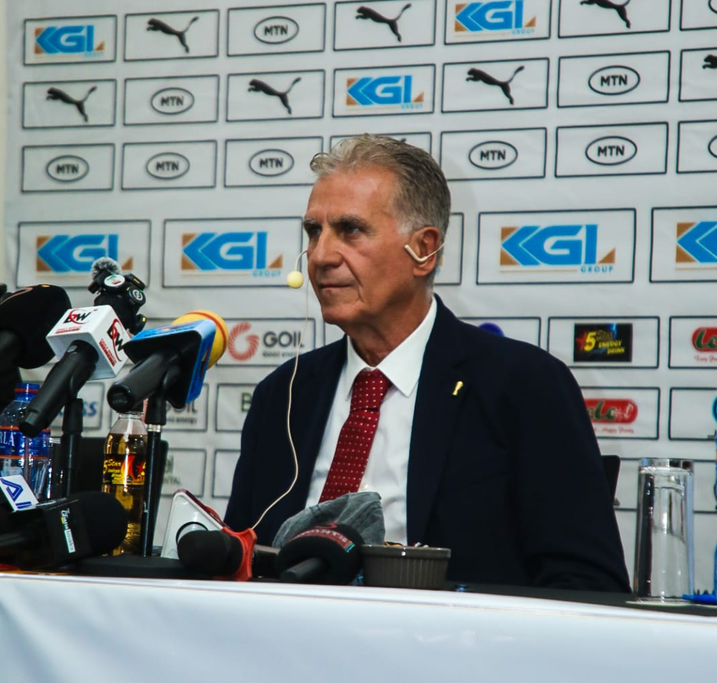 Photos: GFA unveils new Black Stars Coach Carlos Queiroz