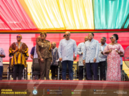 Mahama worships with inmates at Nsawam Prison, pledges reforms and support