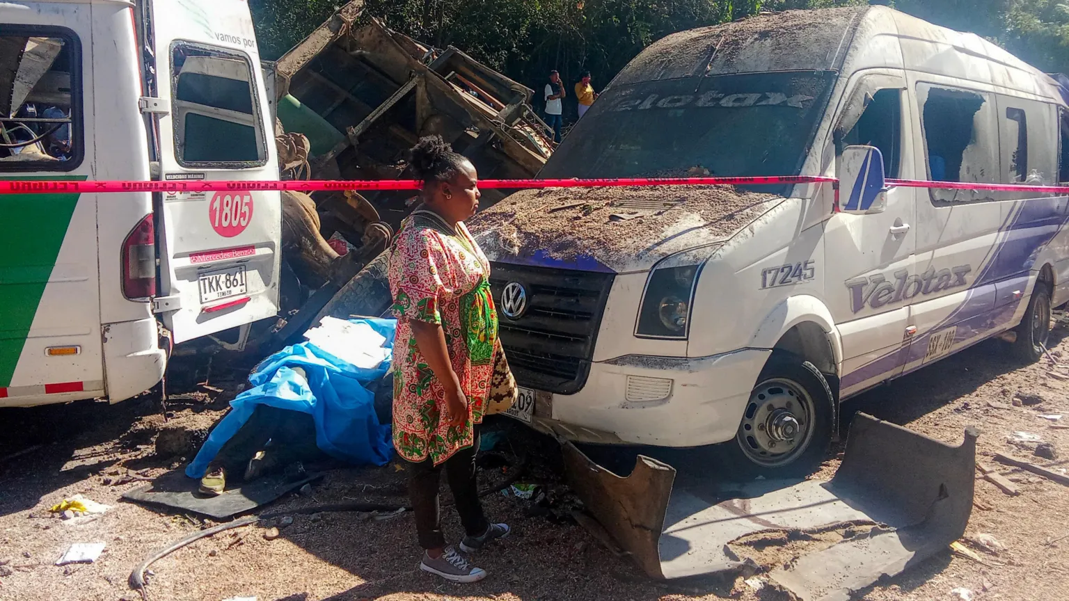 Colombia president says rebels behind highway bombing that killed 14 people