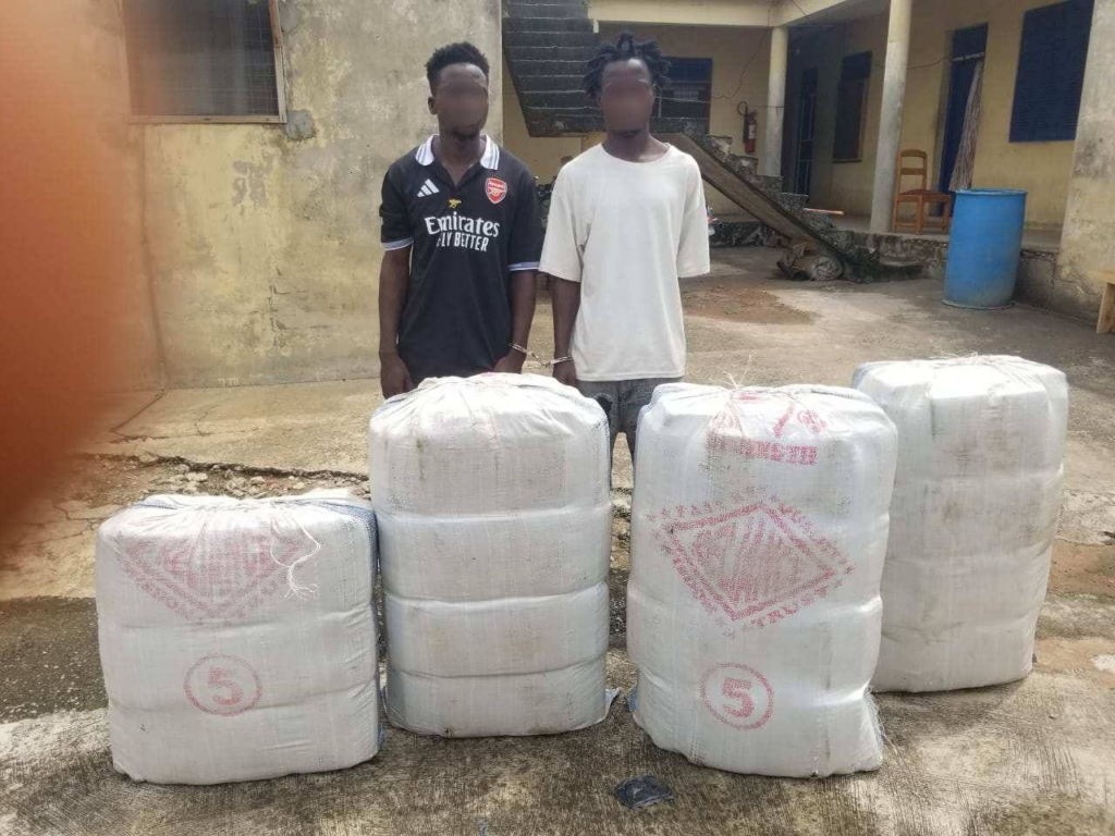 Ashanti North police seize large quantity of suspected narcotics in Offinso, four arrested