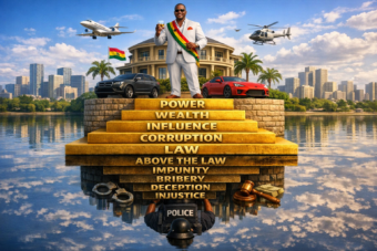 The Ghanaian dream of climbing the social and political ladder to live above the law