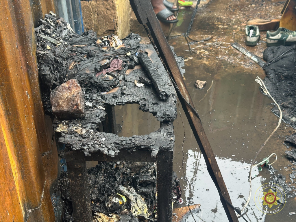 Fire destroys multiple structures at Anansekrom, La