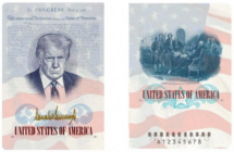 Trump’s face to feature on commemorative US passports