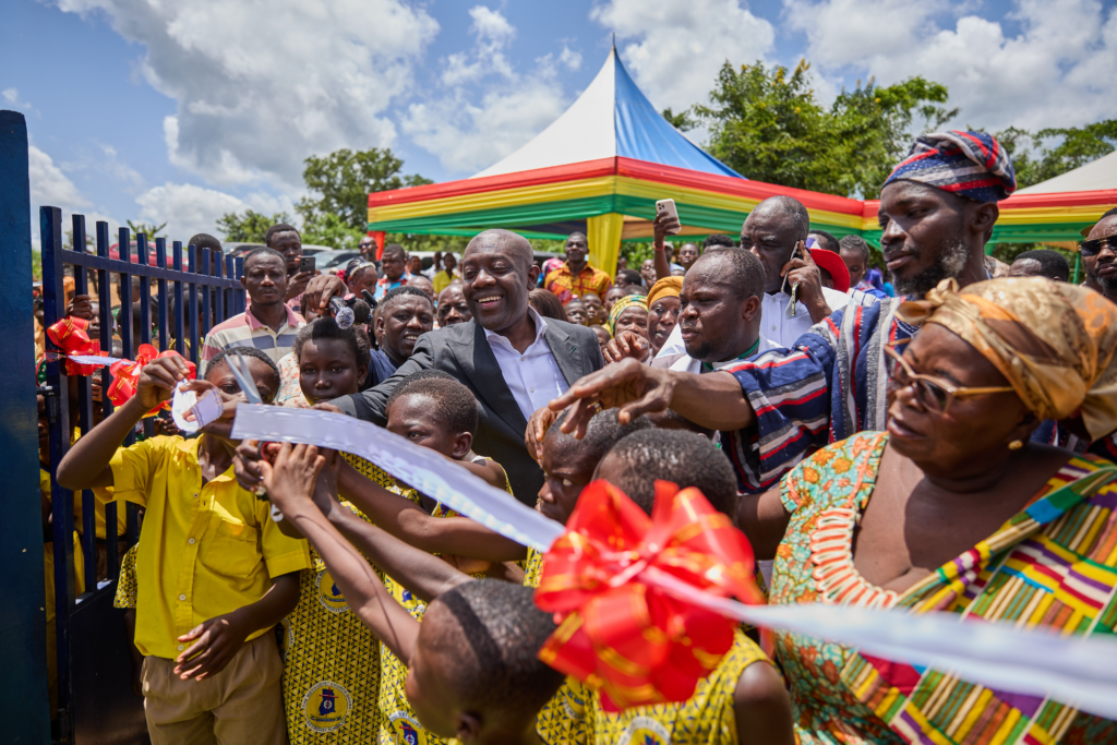 Oppong Nkrumah delivers on education; hands over 9th school to constituents in nine years