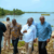 Photos: President Mahama visits Coastal Protection Project sites