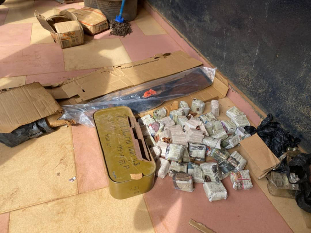 Police intercept truck loaded with weapons, arrest 2 in Nkwanta