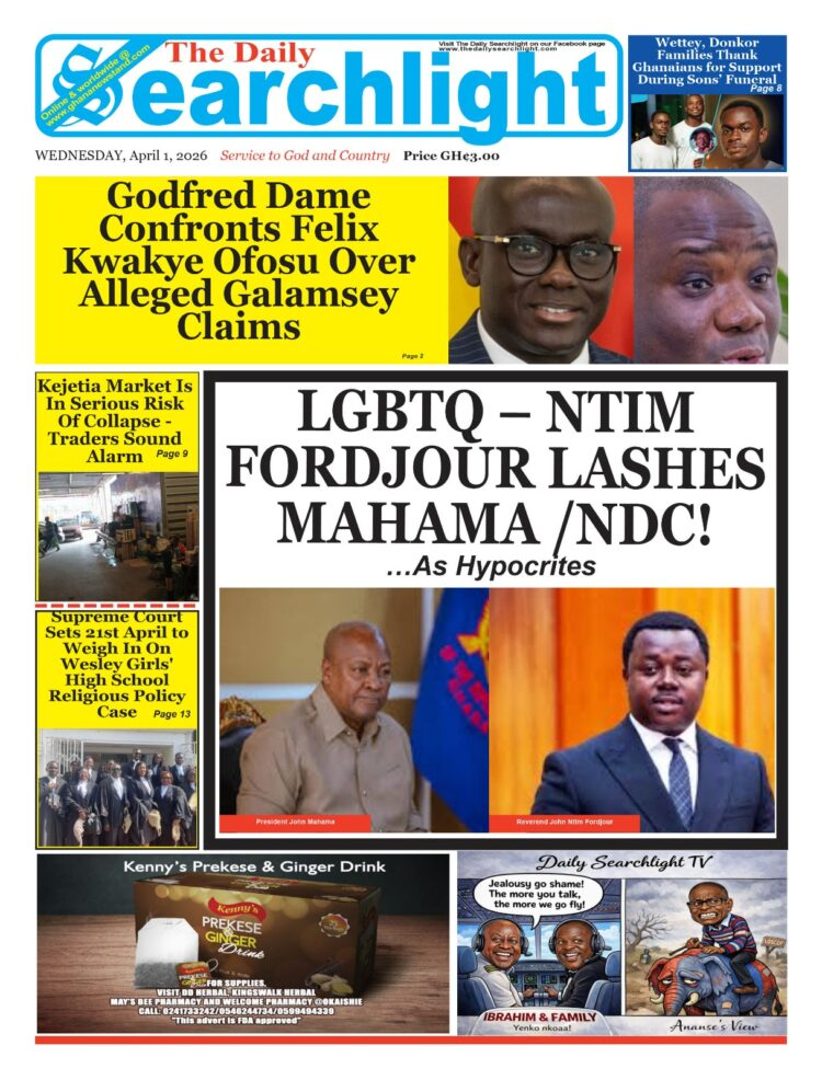 Today's front pages: Wednesday, April 1, 2026