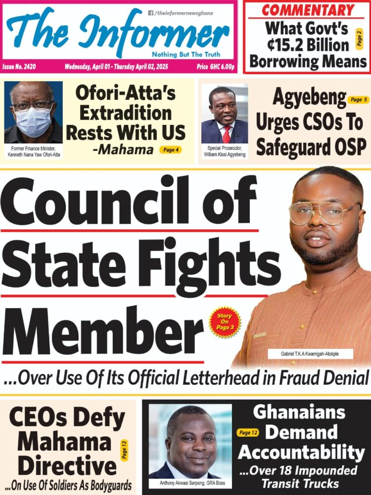 Today's front pages: Wednesday, April 1, 2026