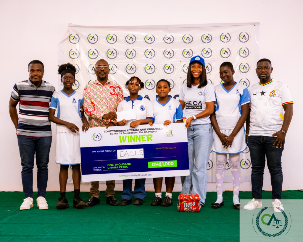 CA Foundation drives constitutional literacy in Kpone Katamanso municipality CA Foundation drives constitutional literacy in Kpone Katamanso municipality