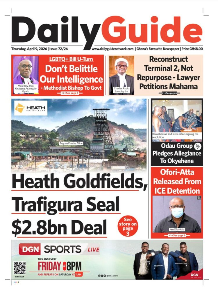 Today's Front pages: Thursday, April 9, 2026